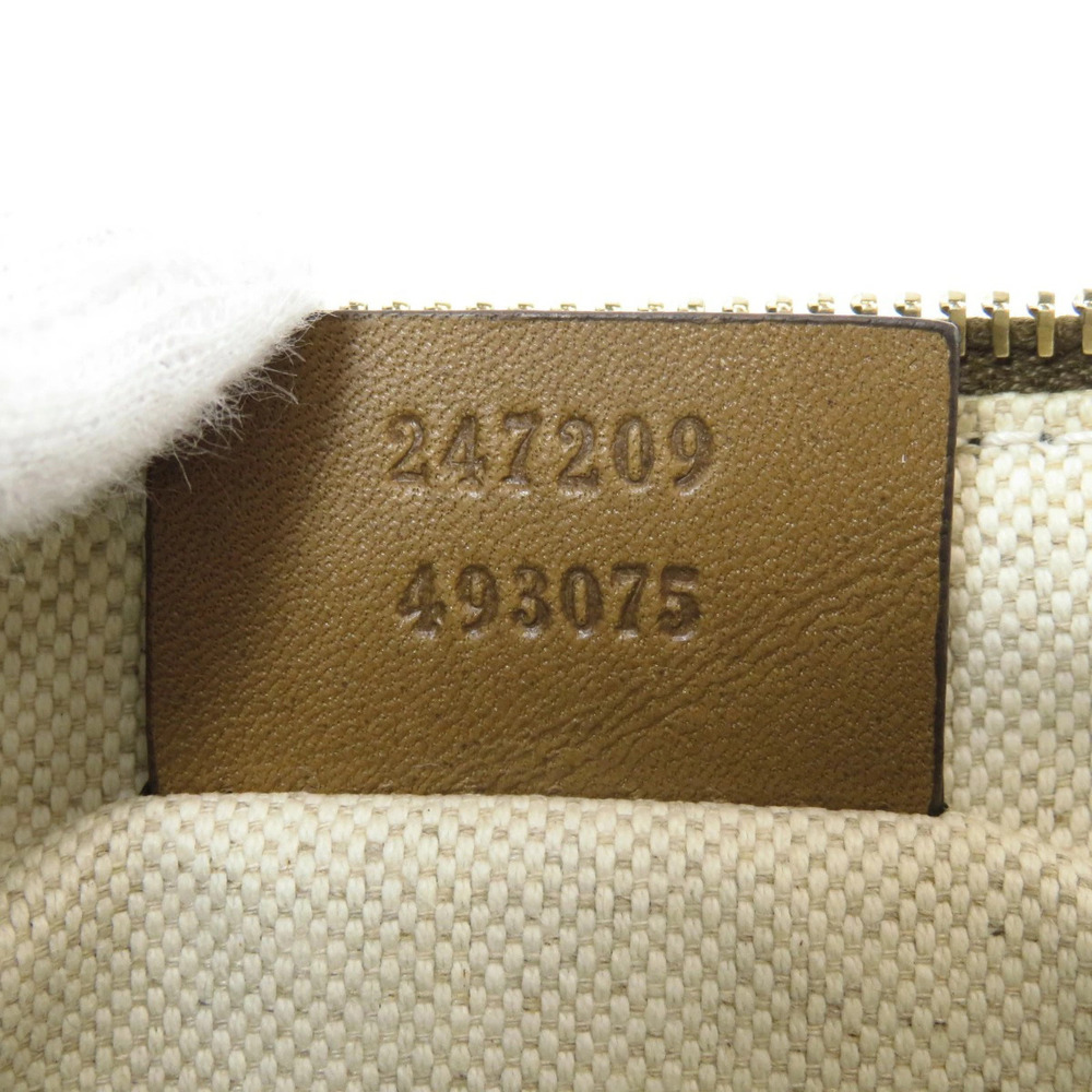 Gucci Craft GG Canvas Tote Shoulder Bag Tan Brown - Picture 7 of 11